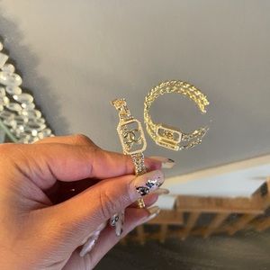 Chanel hoops